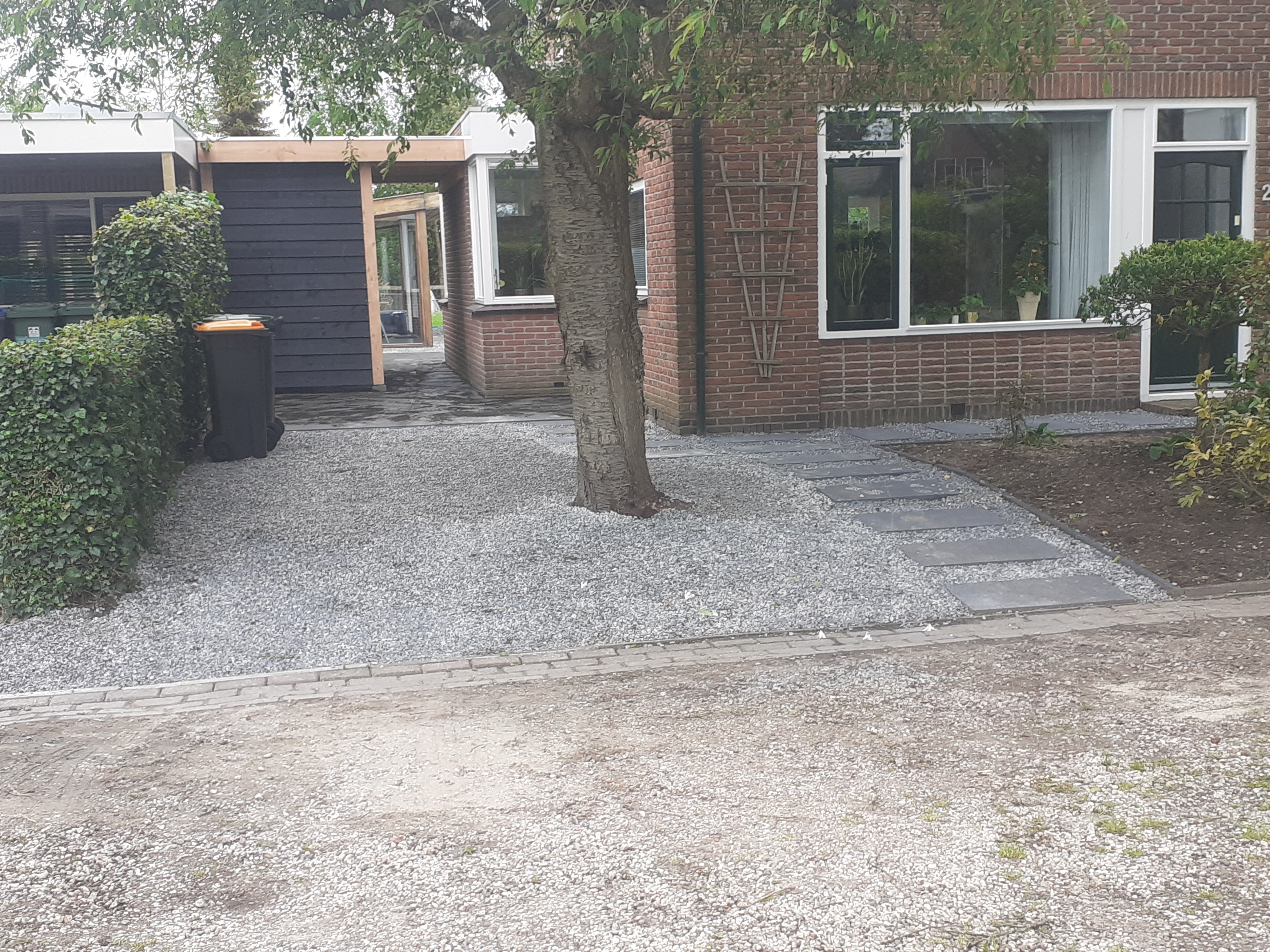 Goed onderhouden voortuin